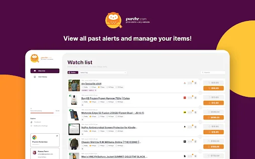 Download Purchr Gratis – Lacak Harga & Hemat Belanja Online - Screenshot 3