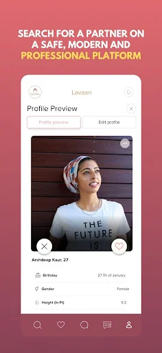Download YourLavaan Terbaru – Platform Jodoh Sikh Terpercaya - Screenshot 5