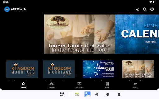 Download WFR Church Terbaru – Aplikasi Komunitas Gereja Gratis - Screenshot 4