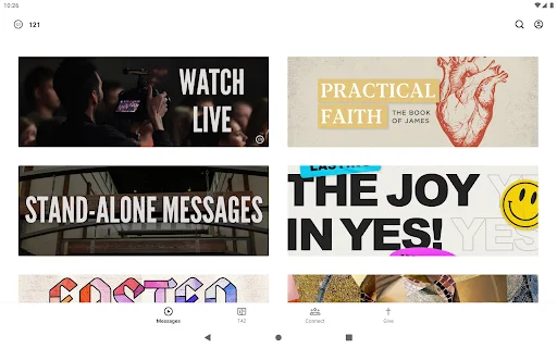 Unduh Aplikasi 121 Community Church Terbaru – Akses Pesan Gratis - Screenshot 9