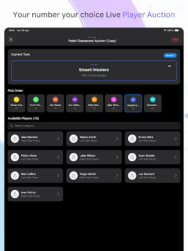 Download Auction League Terbaru – Kelola Lelang Olahraga Gratis - Screenshot 14