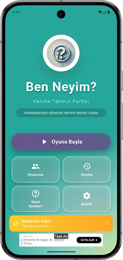 Download Ben Neyim? Terbaru – Game Tebak Kata Seru Gratis - Screenshot 1