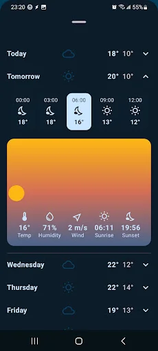 Download Analog Tide Clock Terbaru – Widget Pasang Surut Gratis - Screenshot 7