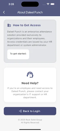 Download Daleel Punch Terbaru – Absensi Mobile Praktis & Aman - Screenshot 3