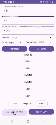 Name Generator: Custom Names – Buat Nama Unik dan Kreatif Gratis - Screenshot 3