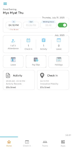 Download A365 Terbaru – Aplikasi Absensi Karyawan Efisien - Screenshot 1