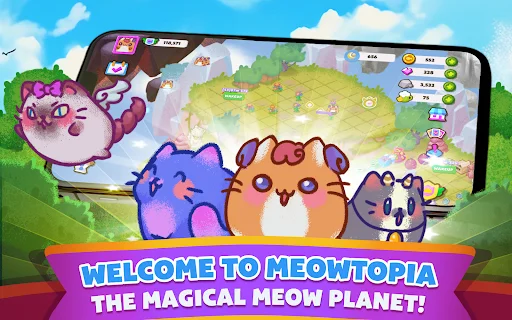 Download Meowtopia: Zodiac Cat Merge Terbaru – Koleksi Kucing Lucu - Screenshot 17