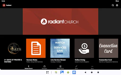 Download Aplikasi Radiant Church Terbaru – Akses Khotbah & Ibadah - Screenshot 9
