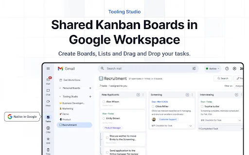 Download Kanban Boards for Gmail – Kelola Tugas & Proyek - Screenshot 1
