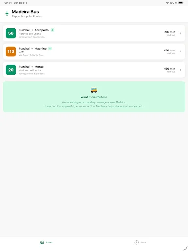 Download Madeira Bus Terbaru – Jadwal Bus Offline & Praktis - Screenshot 12