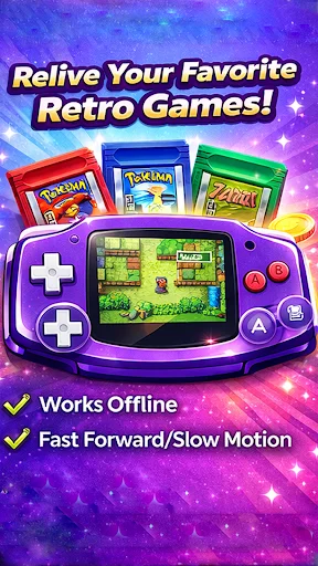 Download GBA Emulator: Classic Games Terbaru – Main Game Retro Gratis - Screenshot 3