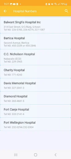 Download Guyana PhoneBook Terbaru – Direktori Kontak Lokal Gratis - Screenshot 2