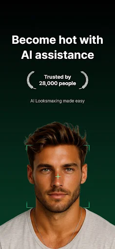 Download Looksmaxxing AI Terbaru – Skor Simetri Wajah Gratis - Screenshot 1