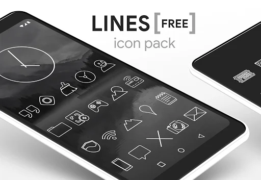 Download Lines Icon Pack Terbaru – Ikon Minimalis Android - Screenshot 6