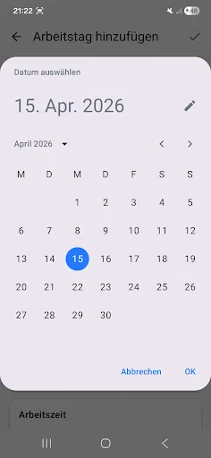 Download Stundenrechner Pro Terbaru – Hitung Jam Kerja Mudah - Screenshot 5