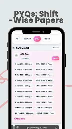Download SSC CGL 2026 GK & Daily CA – Latihan Soal Terlengkap - Screenshot 23