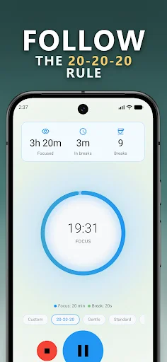 Unduh Eye Strain Break Timer Terbaru – Atasi Mata Lelah Gratis - Screenshot 9