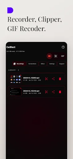 Download CatRec – Screen Recorder Terbaru – Rekam Game Gratis - Screenshot 1