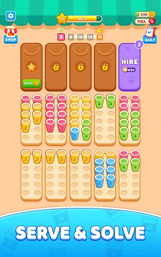 Download Coffee Color Stack Terbaru – Game Puzzle Kopi Seru - Screenshot 9