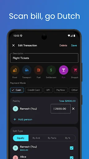 Download Splizzy Terbaru – Aplikasi Bagi Tagihan Tanpa Batas - Screenshot 3