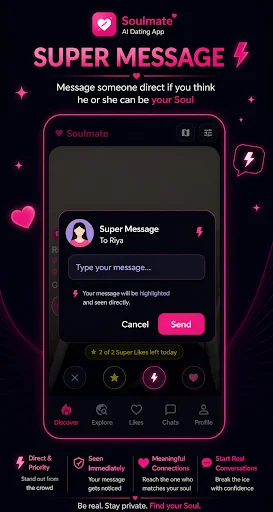 Download Soulmate AI Dating App Terbaru – Cari Pasangan & Chat - Screenshot 5
