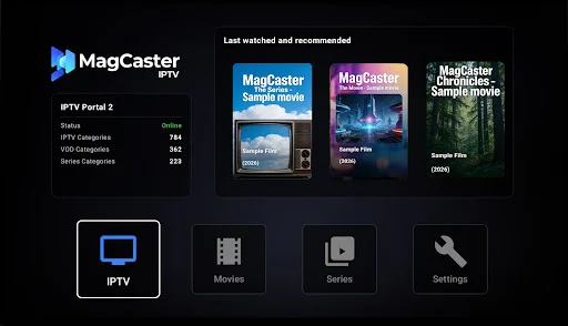Download MagCaster IPTV Terbaru – Pemutar Streaming Cepat & Gratis - Screenshot 5