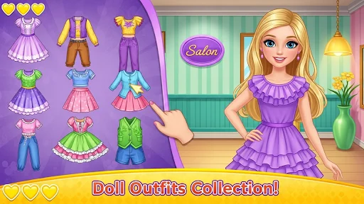 Download Cute Doll Dress Up Terbaru – Game Fashion Anak Gratis - Screenshot 12