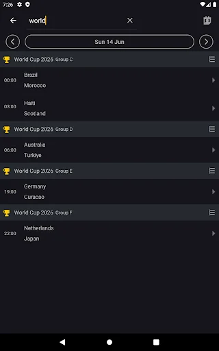 Download LiveScore Football Terbaru – Update Skor & Statistik - Screenshot 14