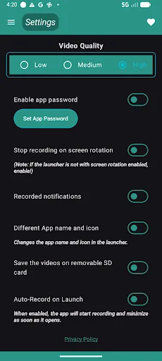 Download Secret Video Recorder – SVR Terbaru – Rekam Video Rahasia - Screenshot 6