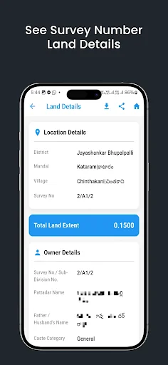 Download Landsnap Terbaru – Cek Data Tanah AP & Telangana - Screenshot 2