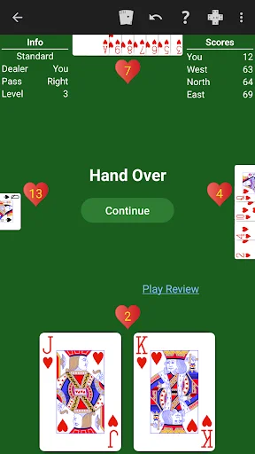 Download Hearts – Expert AI Terbaru – Main Kartu Pintar Gratis - Screenshot 2