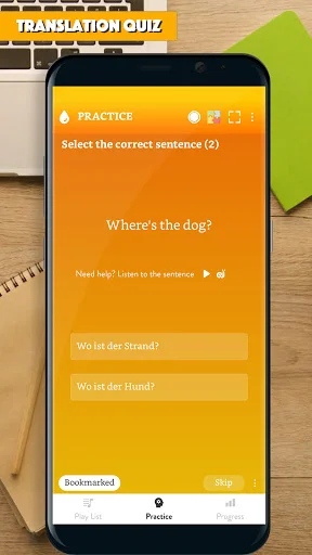 Download German Sentence Master Terbaru – Belajar Bahasa Jerman - Screenshot 3