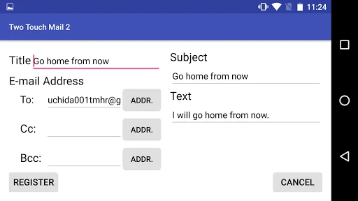 Download Two Touch Mail 2 Terbaru – Kirim Email Cepat & Mudah - Screenshot 3