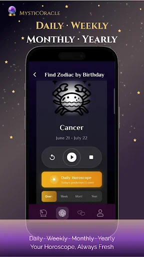 Download MysticOracle: Tarot & Horoskop Terbaru – Ramalan AI Gratis - Screenshot 4