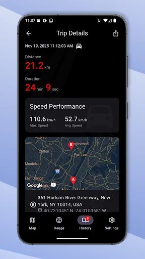 Download Speedometer GPS Terbaru – Pelacak Kecepatan Akurat - Screenshot 5