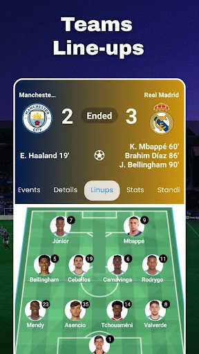 Download Live Football Today Matches – Skor & Statistik Terlengkap - Screenshot 8