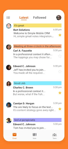 Download Simple Mobile CRM Terbaru – Kelola Kontak & Gmail - Screenshot 3