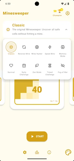 Download Kuyu Minesweeper Pro: Game Logika Tanpa Tebakan - Screenshot 2