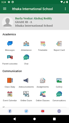 Download Ithaka International School Terbaru – Aplikasi Komunikasi - Screenshot 3