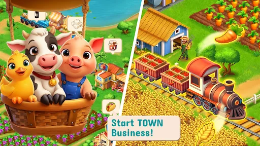 Download Solitaire Farm: TriPeaks Terbaru – Main Game Kartu Seru - Screenshot 3