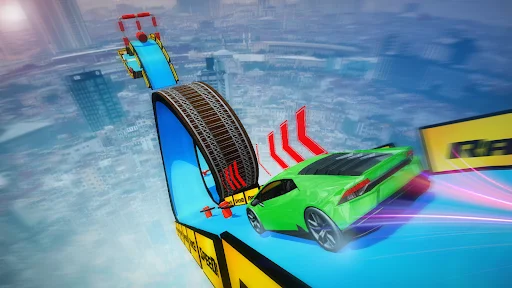 Download Car Stunts: Stunt Driving Game – Aksi Balapan Ekstrem - Screenshot 12