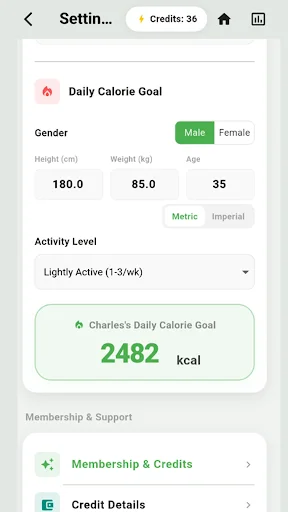 Download Calvi – AI Diet & Kalori Terbaru – Analisis Medis - Screenshot 8