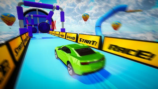 Download Car Stunts: Stunt Driving Game – Aksi Balapan Ekstrem - Screenshot 5