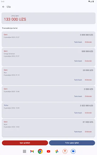 Download Qarz Daftar Terbaru – Kelola Hutang Bisnis Gratis - Screenshot 7