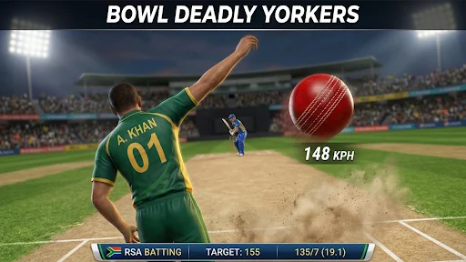 Download T20 Cricket 3D: Worldcup 2026 – Game Kriket Seru Gratis - Screenshot 4