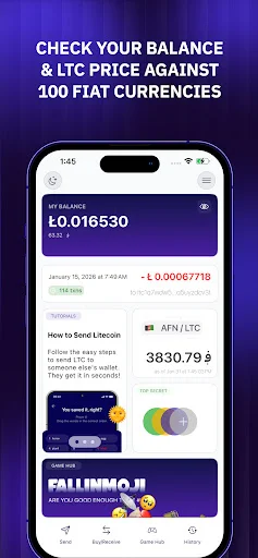 Download Brainwallet: Get Litecoin Terbaru – Dompet Kripto Aman - Screenshot 5