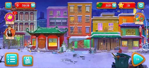 Download Christmas Mansion Terbaru – Puzzle Seru & Dekorasi Rumah - Screenshot 1
