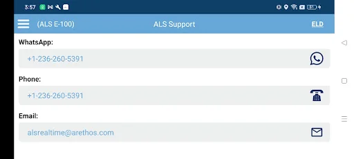 Download ALS eLog Book-Arethos logistic Terbaru – ELD HOS Gratis - Screenshot 4