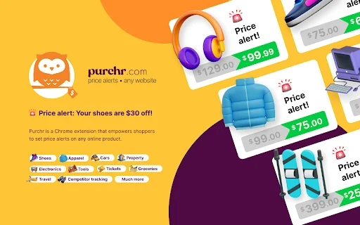 Download Purchr Gratis – Lacak Harga & Hemat Belanja Online - Screenshot 1