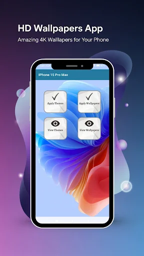 Download Wallpaper iPhone 15 Pro Max – Tema HD Gratis - Screenshot 4